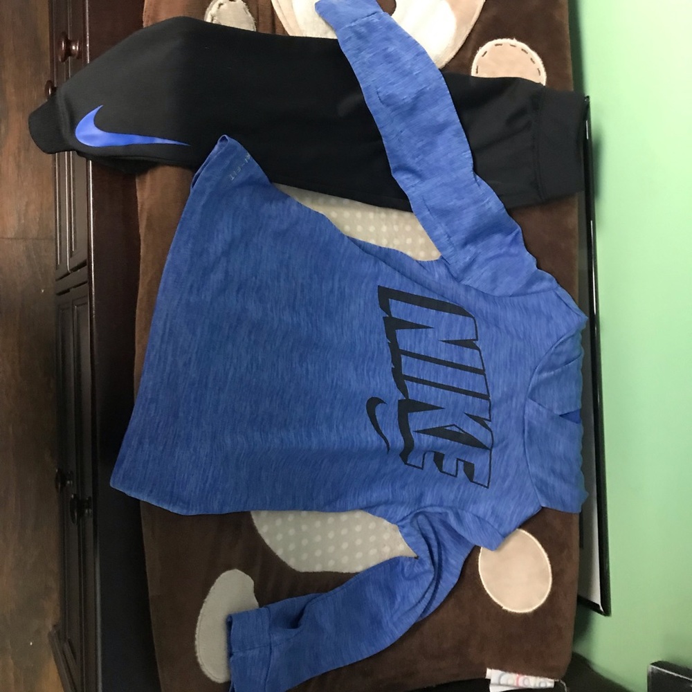 Boys Nike Dri Fit Hoodie and Pants set